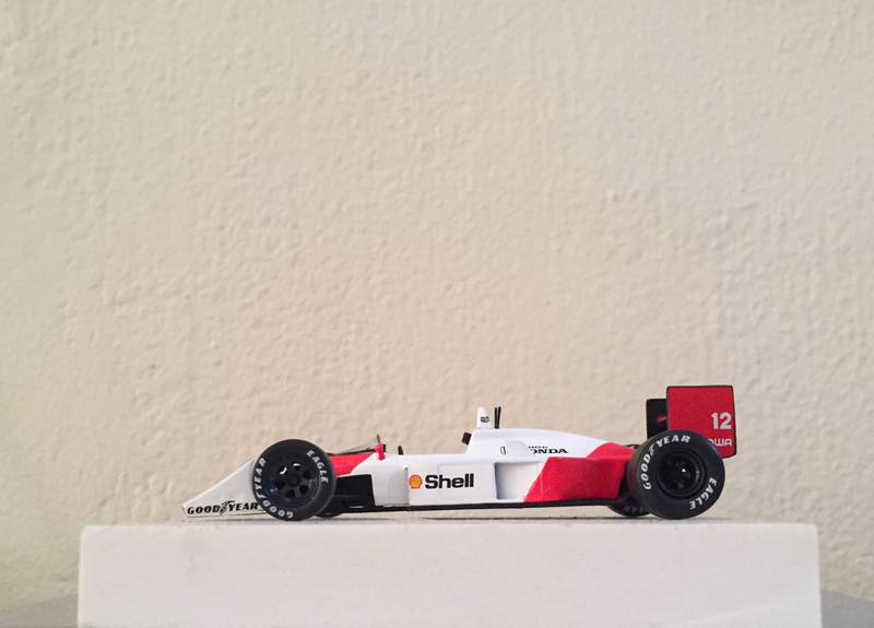 Illustration for article titled Remembering Ayrton’s first championship-winning car...